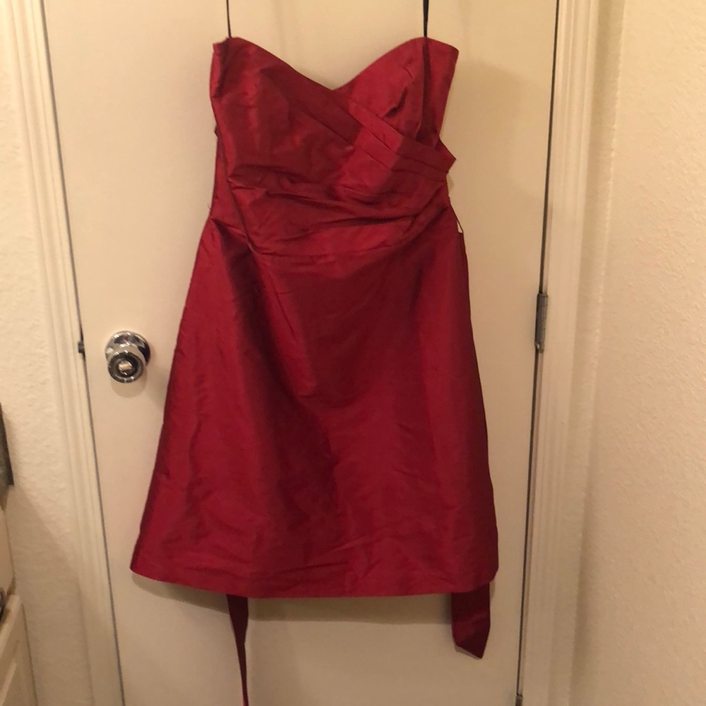 Red dress